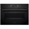 Bosch CSG856RC7 forno compacto de encastrar com função de vapor, 47L, Touch Control, Home Connect