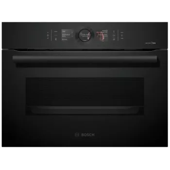 Bosch CSG856RC7 forno compacto de encastrar com função de vapor, 47L, Touch Control, Home Connect