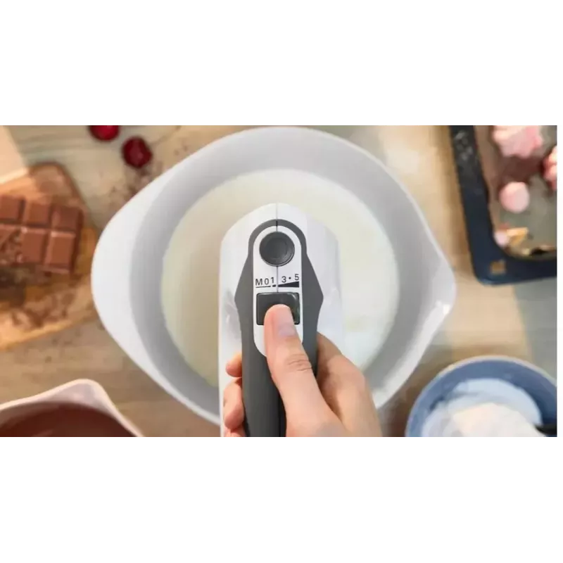 Bosch MFQ37480 ErgoMixx varinha mágica, 750 W, branco/cinzento