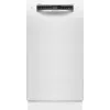 Bosch SPU4HMW01S máquina de lavar louça estreita de instalação livre, branco, 9 conjuntos de louça, classe de eficiência energética C, 45 dB, EcoSilence Drive, Home Connect