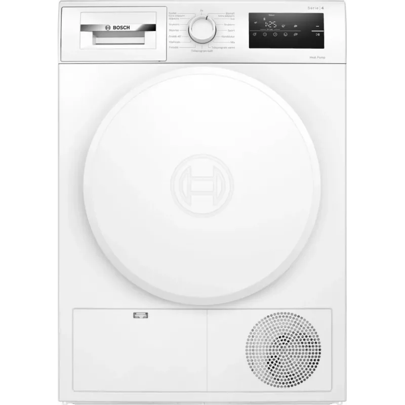 Bosch WTH8300LSN máquina de secar com bomba de calor, 7 kg, classe de eficiência energética A++, branco