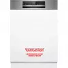BOSCH SMI6ECS12E máquina de lavar louça semi-integrada Série 6 (inox escovado, 60 cm, Home Connect)