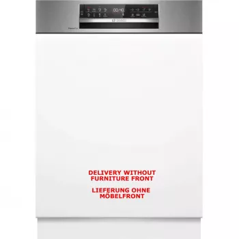 BOSCH SMI6ECS12E máquina de lavar louça semi-integrada Série 6 (inox escovado, 60 cm, Home Connect)