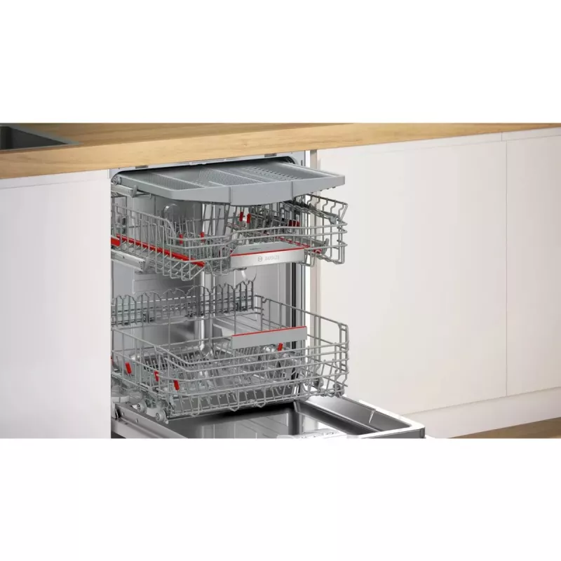 BOSCH SMI6ECS12E máquina de lavar louça semi-integrada Série 6 (inox escovado, 60 cm, Home Connect)