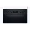Bosch HND211LB2 conjunto de forno de encastrar e placa de indução preto (HEF113BB0 + NKN645GA2E)