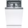 Bosch SPV4HMX12E máquina de lavar louça estreita totalmente integrada, 10 conjuntos de louça, classe energética D, 46 dB, Home Connect, branco