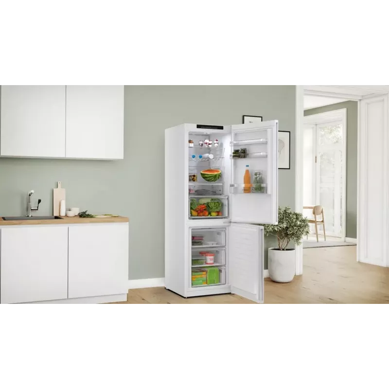 Bosch KGN362WCF combinado frigorífico-congelador de instalação livre, branco, 308L, NoFrost, VitaFresh