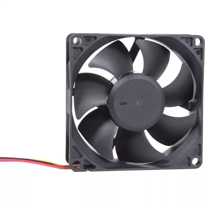 Alphacool ES ventoinha 80mm 800-6000 RPM 80x80x25mm (preto, rolamento de esferas duplo, PWM, 80 mm)