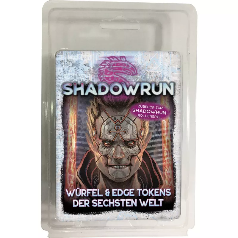 PEGASUS Shadowrun: dados e marcadores Edge da Sexta Era