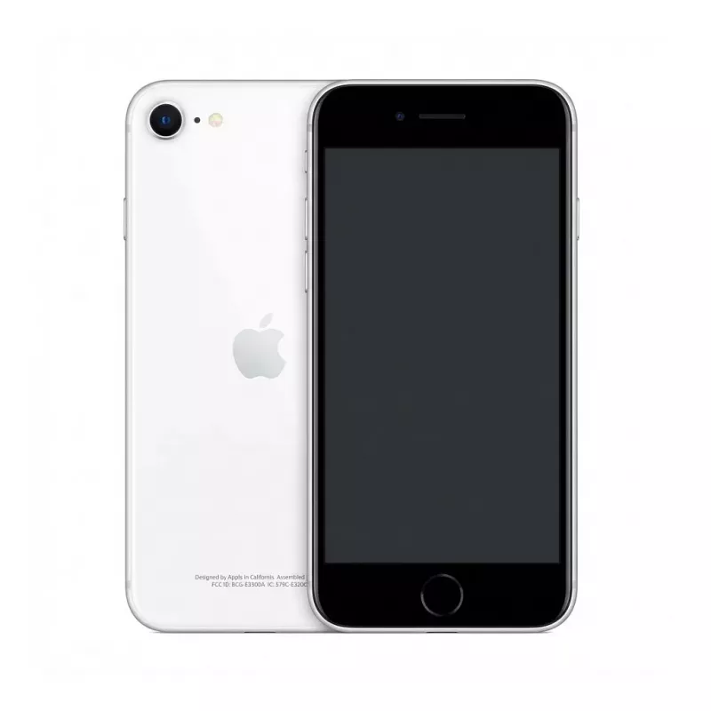Apple iPhone SE (2020) branco, 4,7 polegadas, 1334x750, 64GB, Grade A3