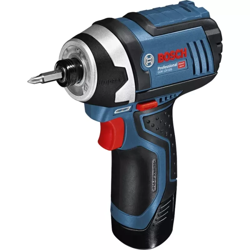 Bosch Power Tools 12V conjunto de ferramentas de 5 peças GOP + GSR + GDR + GSA + GLI (azul, 3x bateria Li-Ion 2,0 Ah)