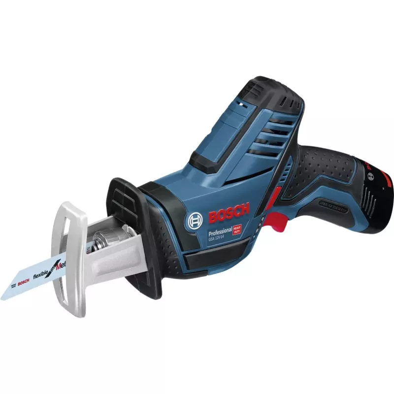 Bosch Power Tools 12V conjunto de ferramentas de 5 peças GOP + GSR + GDR + GSA + GLI (azul, 3x bateria Li-Ion 2,0 Ah)