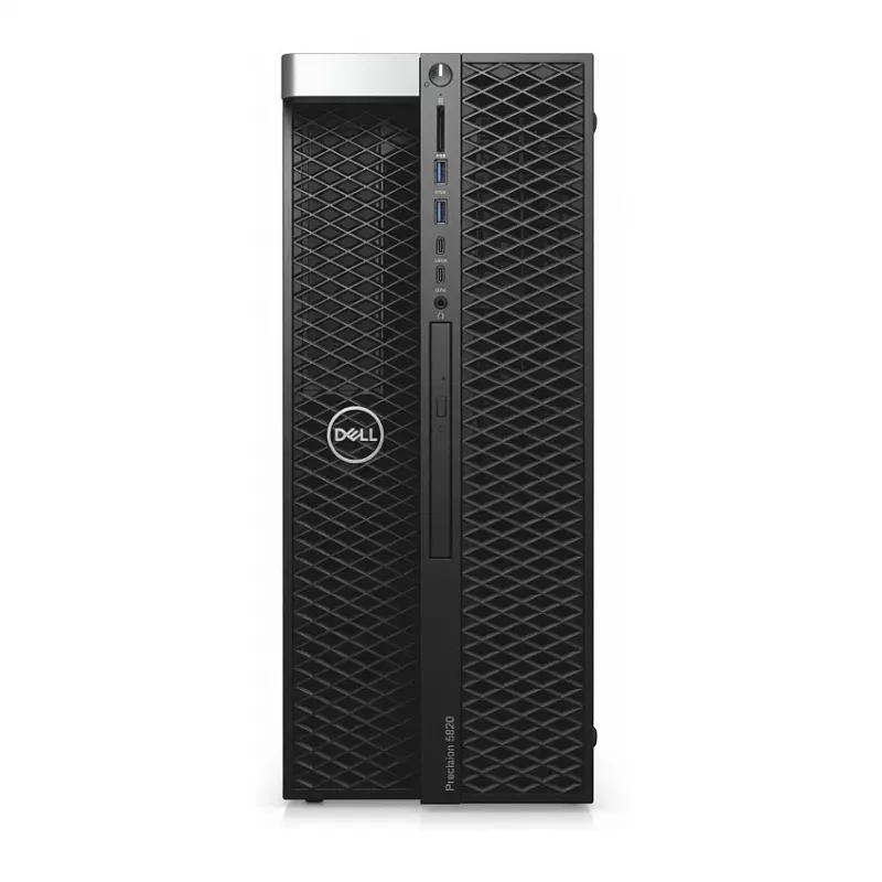 Dell Precision 5820 Tower Workstation - Intel Xeon W-2123, 48GB RAM, 256GB SSD + 4TB HDD, NVIDIA Quadro M5000, Windows 11 Pro, Grau A3