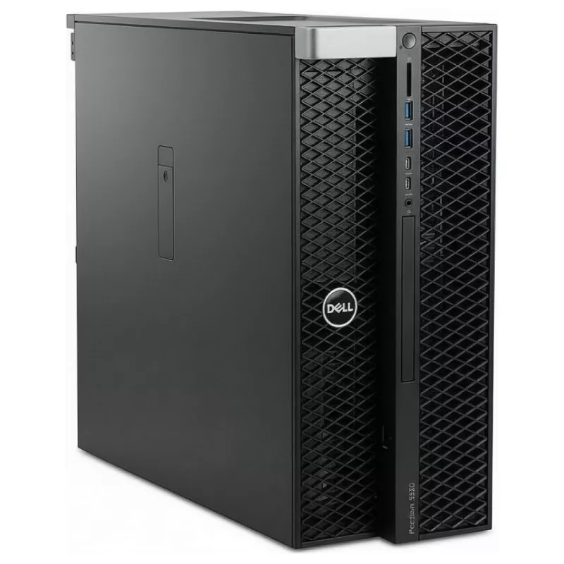 Dell Precision 5820 Tower Workstation - Intel Xeon W-2123, 32GB RAM, 256GB SSD, 4TB HDD, NVIDIA Quadro M5000, Windows 11 Pro, recondicionado Grau A3