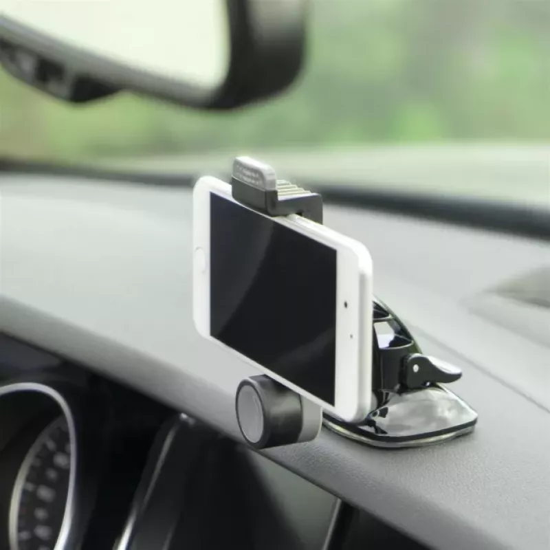 4SMARTS Suporte de Carro Grip com Ventosa Cinzento