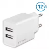 4SMARTS VoltPlug Dual Carregador de Parede 12W (sem Cabo), Branco