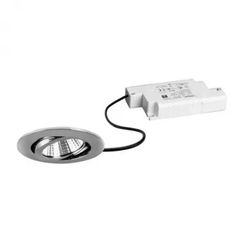 BRUMBERG 39363023 Conjunto de Focos LED Embutidos BB03 Redondo Cromado 830 Fase 6W 230V Orientável