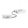 Brumberg 39365073 Conjunto de Focos LED Embutidos BB05 Quadrado Branco 3000K 6W 230V Regulável por Fase Orientável