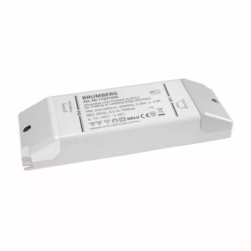 Brumberg 17231000 Fonte de Alimentação LED 75W 24V DC Branco