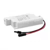 Brumberg 39353083 DAMITA conjunto de focos LED de encastrar, redondo, preto, 6 W, 230 V, 3000 K (830), IP65, regulável por corte de fase, orientável