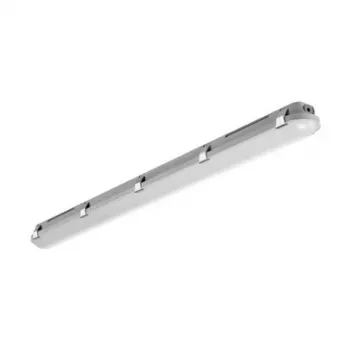 Brumberg 78014114 HUMID ONE Luminária LED Retangular para Zonas Húmidas 38W 4000K Cinzento IP65 On/Off
