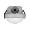 Brumberg 78014114 HUMID ONE Luminária LED Retangular para Zonas Húmidas 38W 4000K Cinzento IP65 On/Off