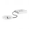 Brumberg 39363173 BB03 foco LED de encastrar redondo branco 6W 230V regulável por corte de fase orientável
