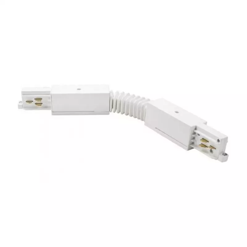 Brumberg 87131070 Conector flexível para calha trifásica ONETRACK DALI/comutável, branco