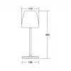 BRUMBERG Cameron Candeeiro de mesa solar 2,2W IP54 preto