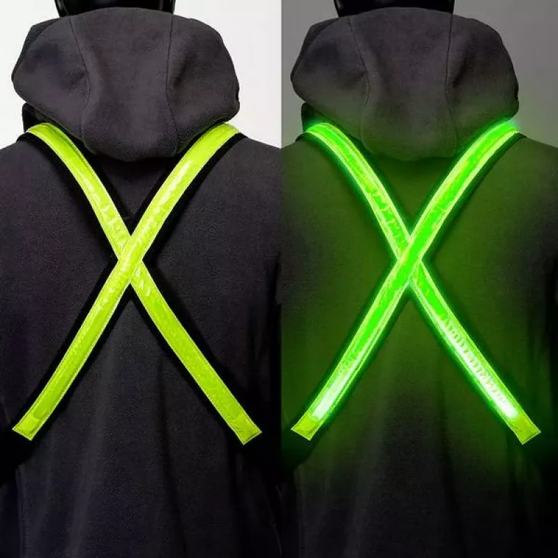 EasyPix StreetGlow L/XL colete LED para adultos