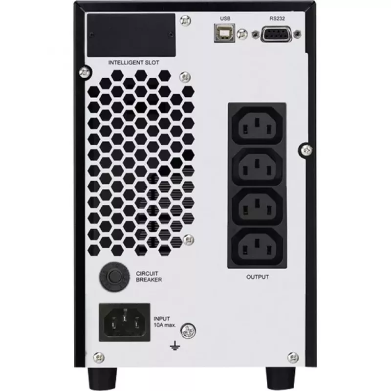 Bluewalker PowerWalker VFI 2000C LCD UPS - 1600W / 2000VA - Online Double Conversion - 4x IEC C13 - USB e RS-232 - Torre