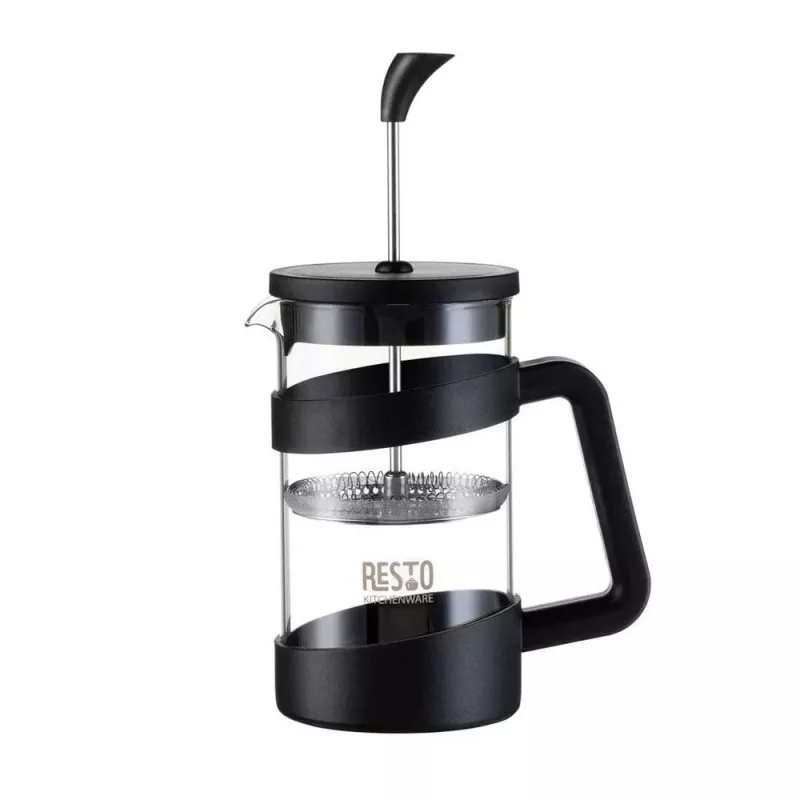 RESTO French Press 600ml aço inoxidável vidro de borossilicato cafeteira