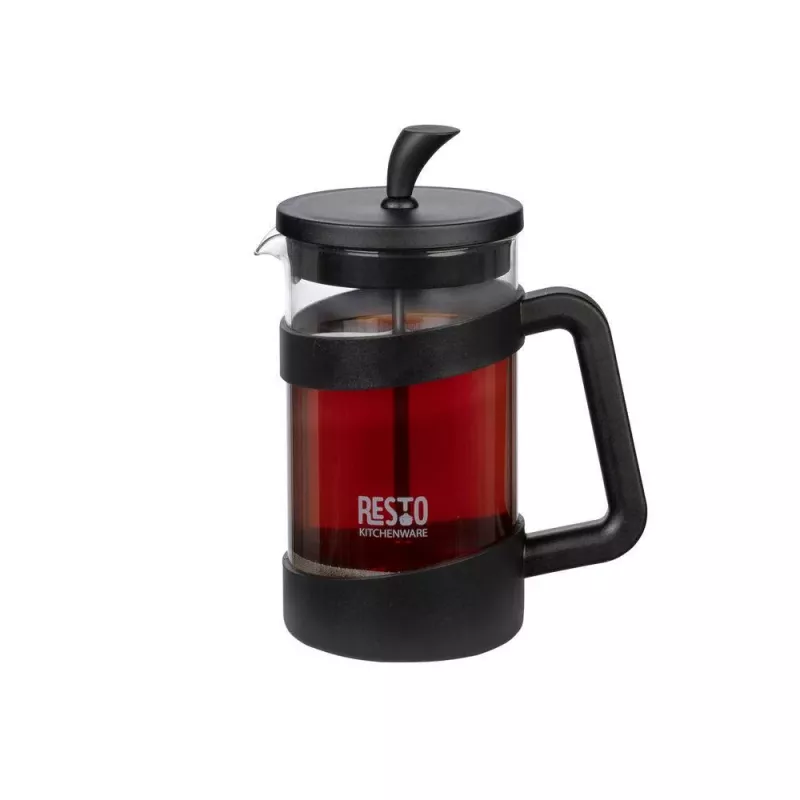 RESTO French Press 600ml aço inoxidável vidro de borossilicato cafeteira