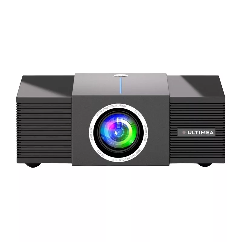 Ultimea Apollo P60 Projetor Full HD com Android 9.0, Wi-Fi 6, Bluetooth 5.2, Autofoco, 700 CVIA Lúmenes