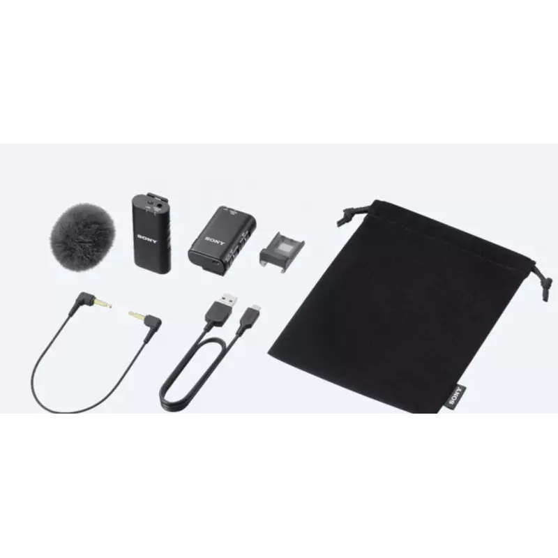 Sony ECM-W2BT Microfone sem fios para câmaras Sony com Multi Interface Shoe