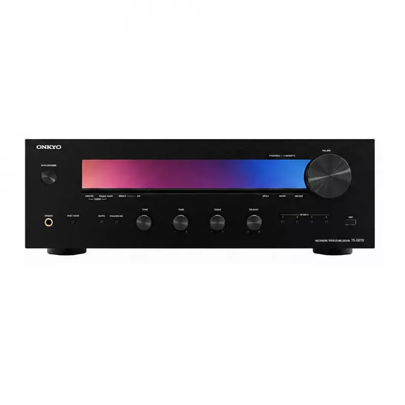 Onkyo TX-8470BMMP recetor estéreo com amplificação Class G, 110W/canal, preto
