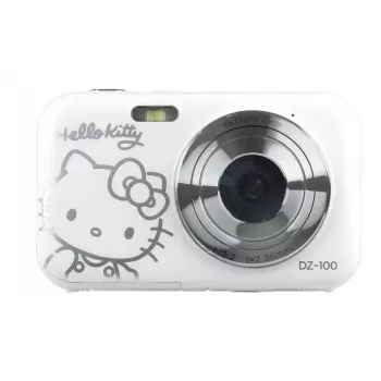 Yashica DZ-100 Hello Kitty Câmara Digital Branca