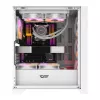 Darkflash DRX70 MESH Caixa de Computador Mid-Tower Branca com 4 Ventoinhas RGB