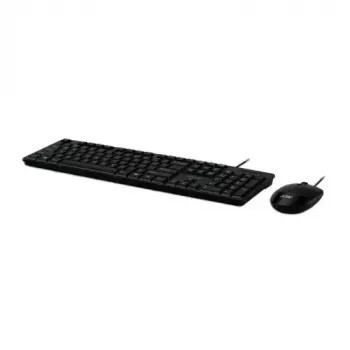 Acer AAK400 Conjunto de Teclado e Rato com Fios - Layout US - Preto - Embalagem de Retalho