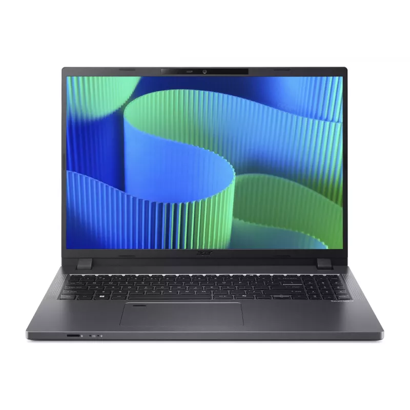 Acer TravelMate TMP216-51-G2-TCO-32B7 portátil, 16 polegadas WUXGA 1920x1200, Intel Core 3 100U, 8 GB DDR5, SSD de 512 GB, Intel Graphics, Wi-Fi 6, Bluetooth 5.3, DOS, teclado US International