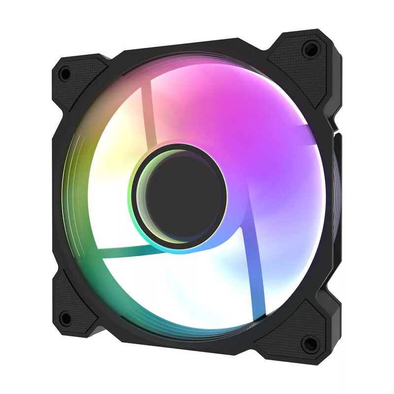 Ventoinha de refrigeração Darkflash DR08 3-em-1 (preta)