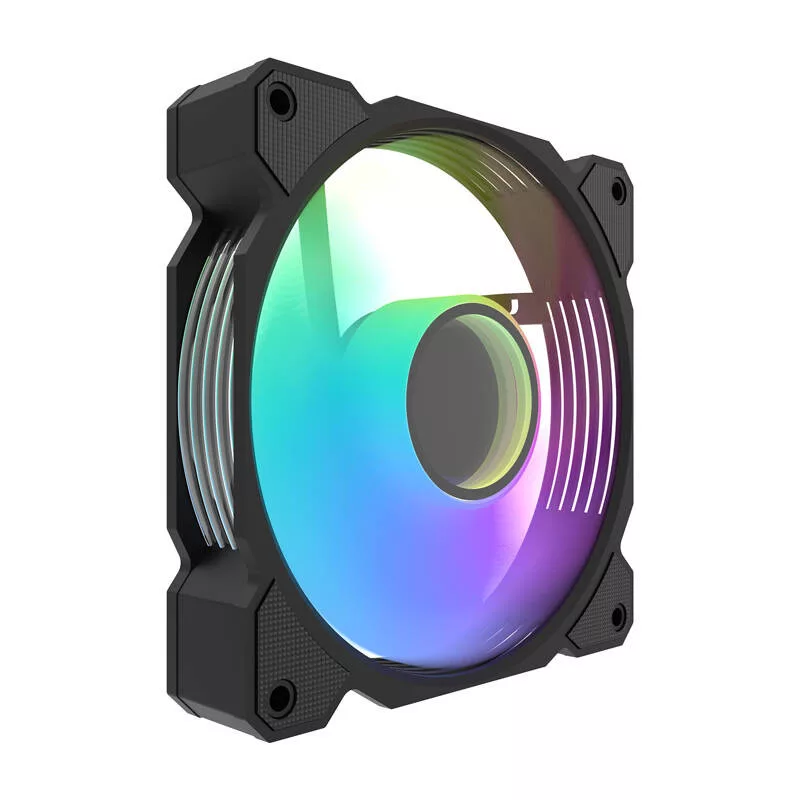 Ventoinha de refrigeração Darkflash DR08 3-em-1 (preta)