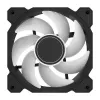 Ventoinha de refrigeração Darkflash DR08 3-em-1 (preta)