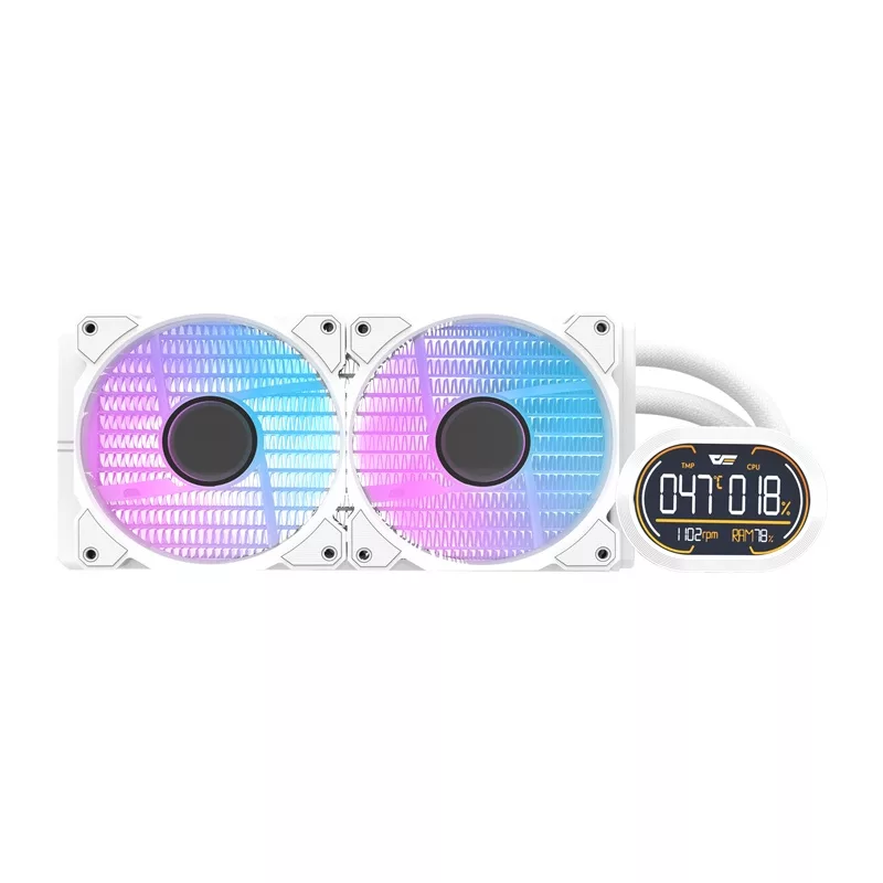 Darkflash DH240D v2 cooler para CPU, branco
