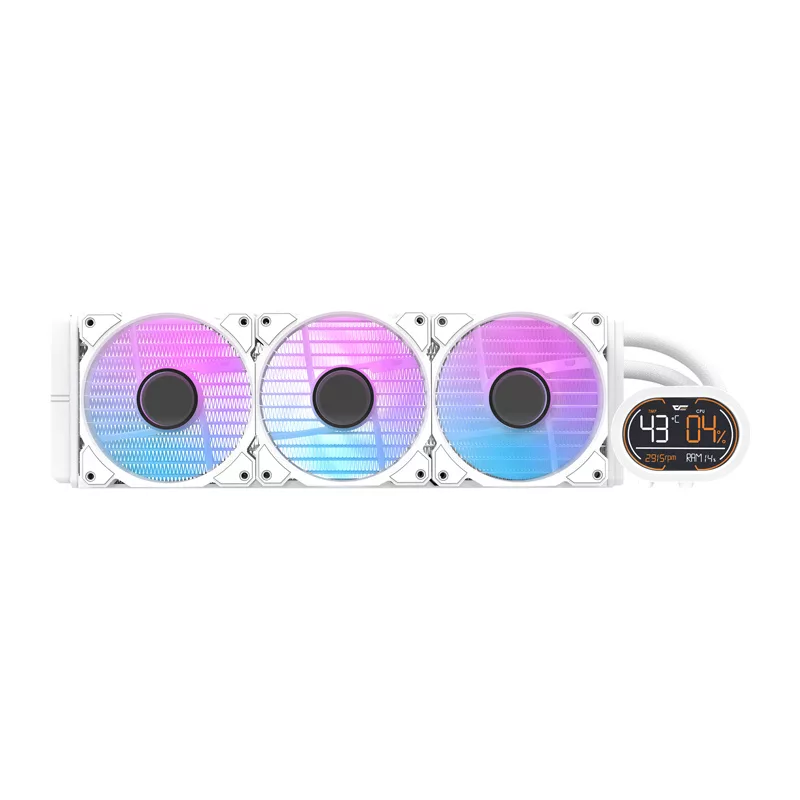 Darkflash DH360D refrigeração líquida para CPU, branco