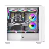 Caixa de computador Mid-Tower DarkFlash DS900WD branca