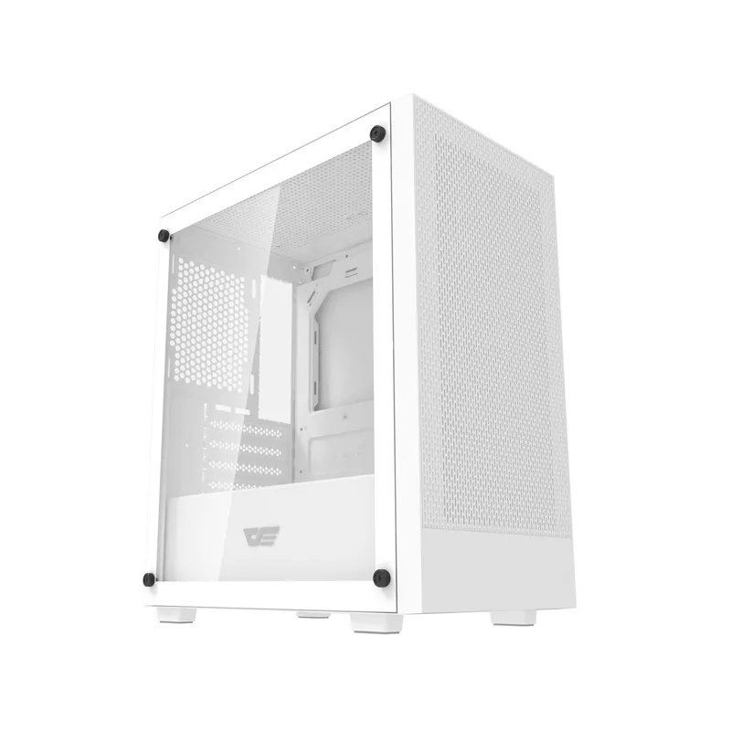 Caixa de computador Mini Tower Darkflash M305 branca (sem ventoinhas)