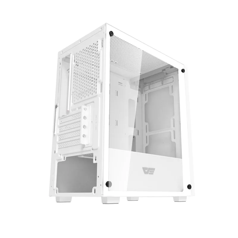 Caixa de computador Mini Tower Darkflash M305 branca (sem ventoinhas)