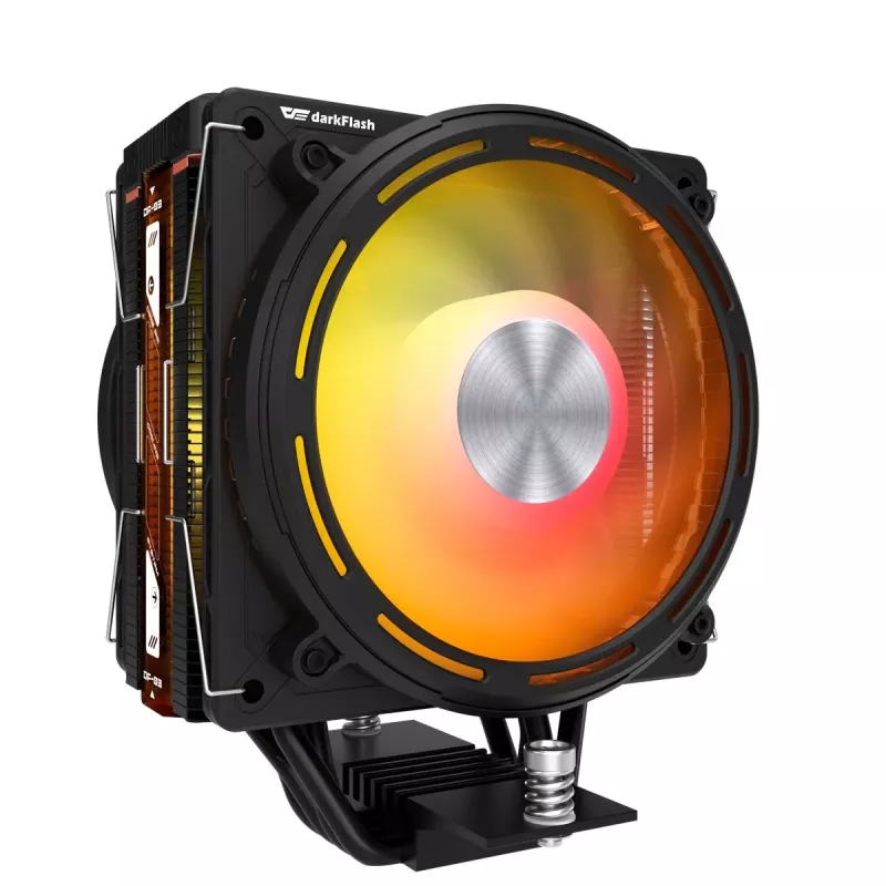 Darkflash E400 PLUS cooler ativo para CPU, preto