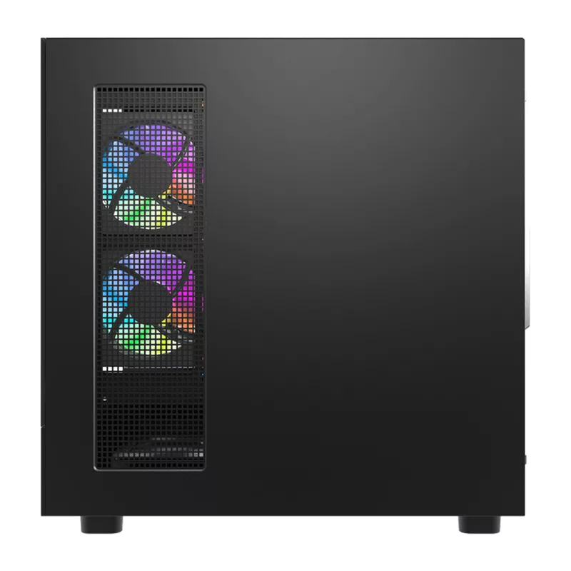 Caixa de computador Mid-Tower DarkFlash DS950 (preta) com 6 ventoinhas ARGB pré-instaladas